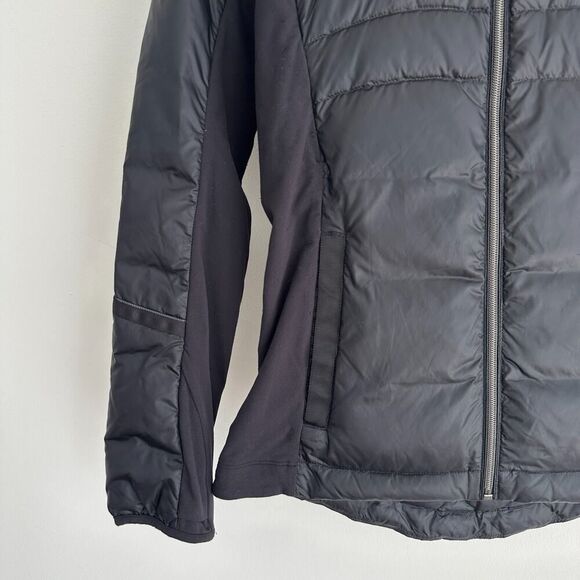 Lululemon Down Jacket Womens 6 Puffer Hooded Quilted Insulated Zip Down For Run - Picture 5 of 16
